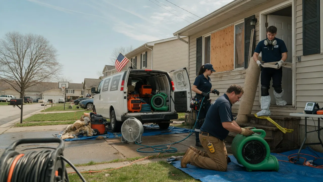 Water Damage Restoration in Wernersville, PA near me